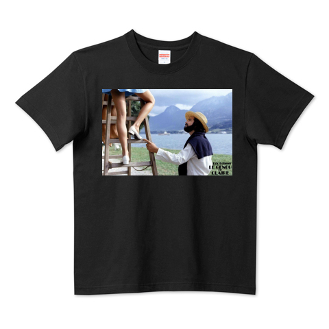 クレールの膝 映画Tシャツ エリックロメール 黒拍卖