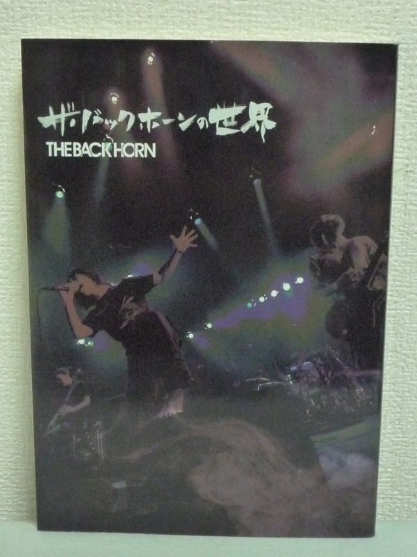 ザ・バックホーンの世界★THE BACK HORN◆ライブグラビア 音楽拍卖