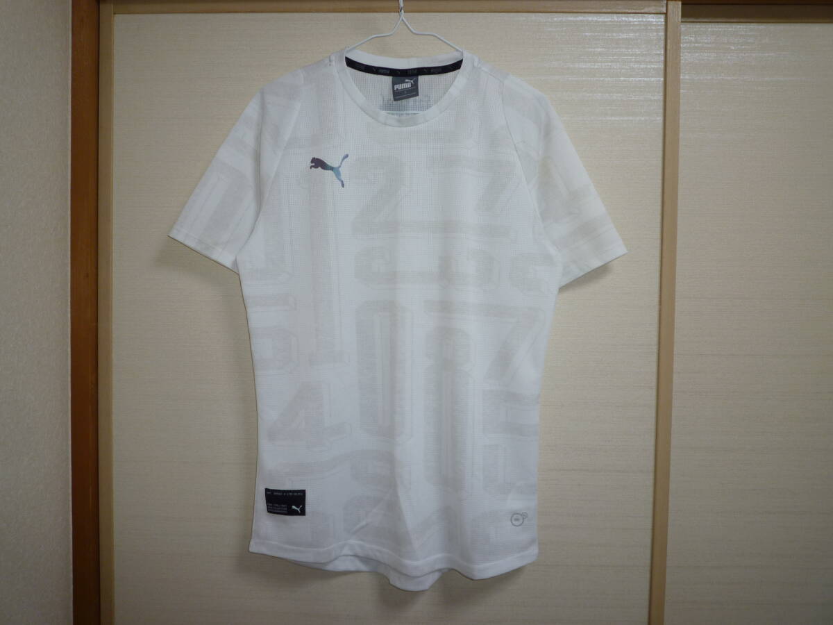 プーマ futbol 半袖シャツ 白 Sサイズ拍卖