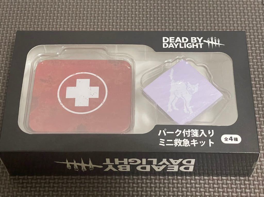 新品・未開封【B.凍り付く背筋】DeadbyDaylight パーク付箋入りミニ救急キット DbD(デッドバイデイライト)Dead by Daylight 缶バッグ救急箱拍卖