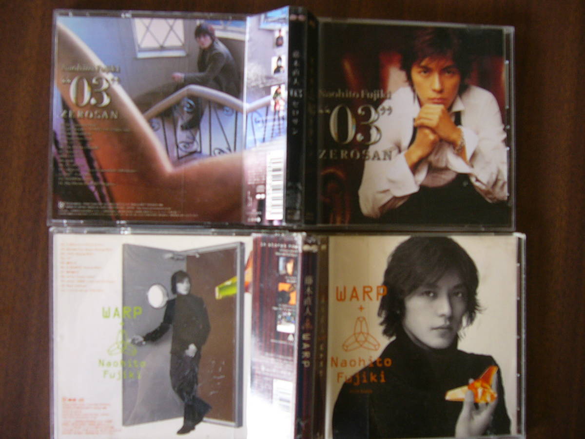 藤木直人 アルバムセット /「”03”(ゼロサン)」+「 WARP 」拍卖