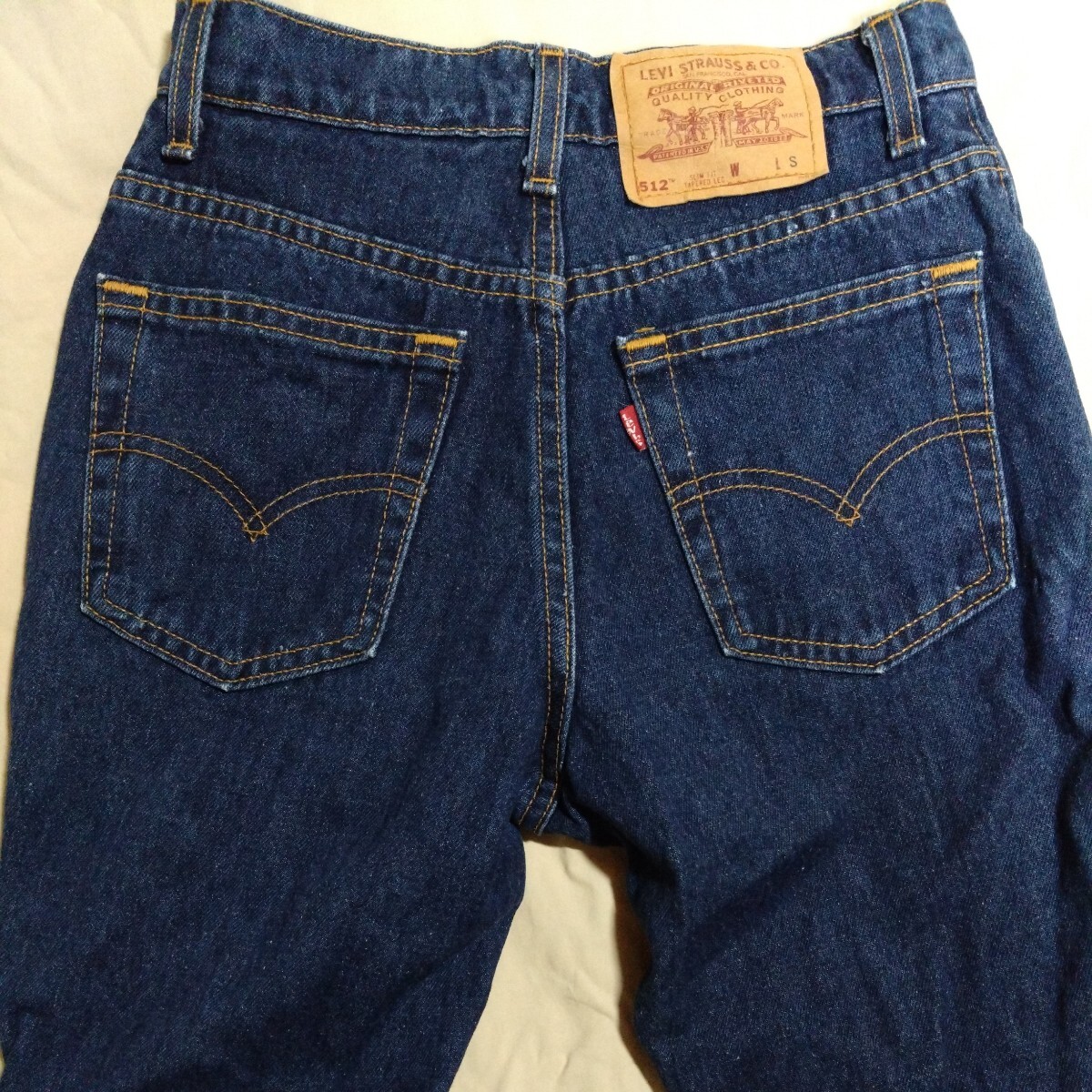 Levi’s リーバイス 512 レディースボーイズ W27 USA製拍卖