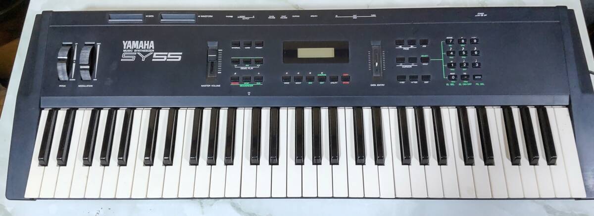 中古!!■YAMAHA/ヤマハ SY55 61鍵盤 シンセサイザー拍卖