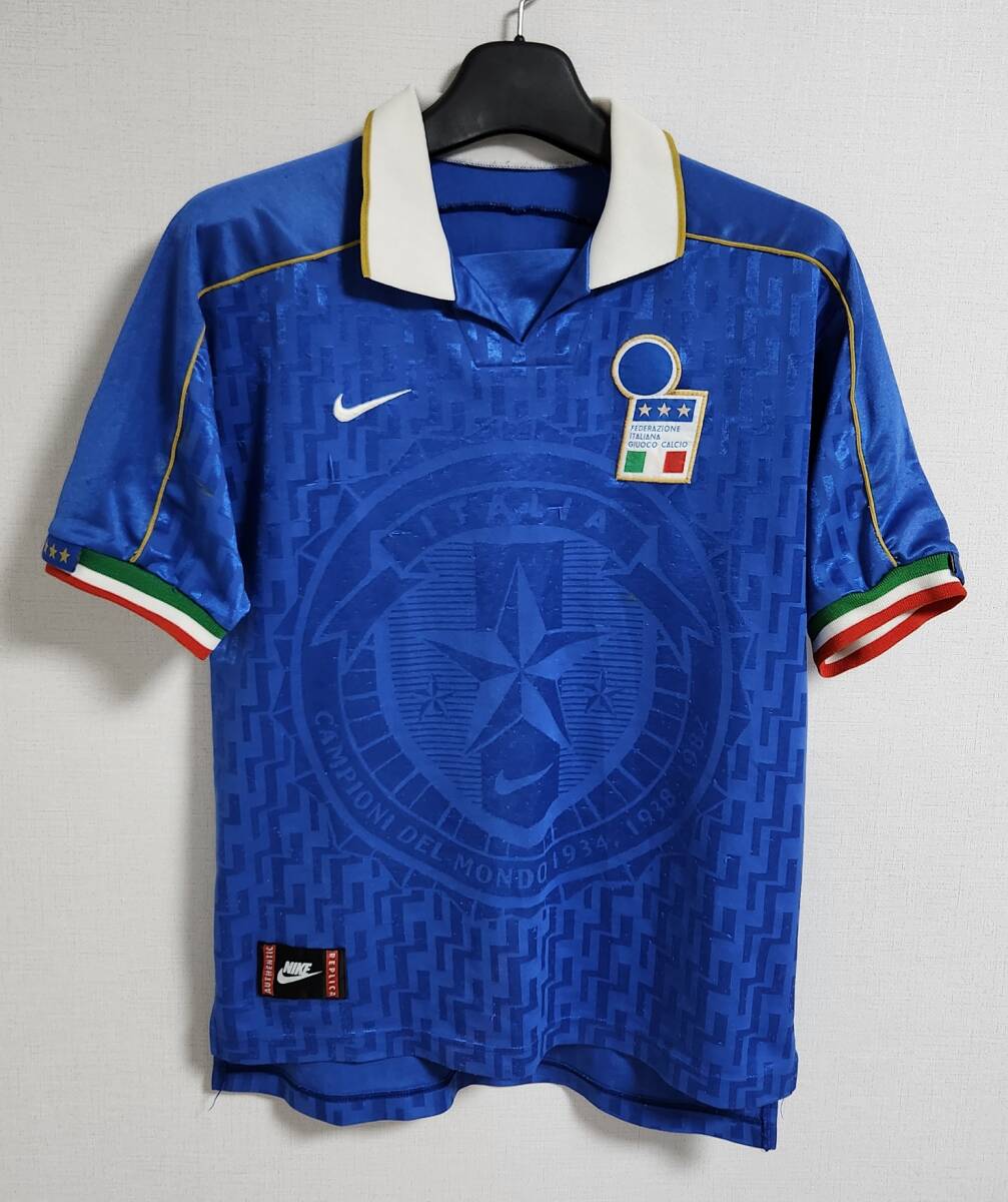 95イタリア(H)#10 バッジョ バッジオ BAGGIO nike正規 ユーロ96予選仕様 M拍卖