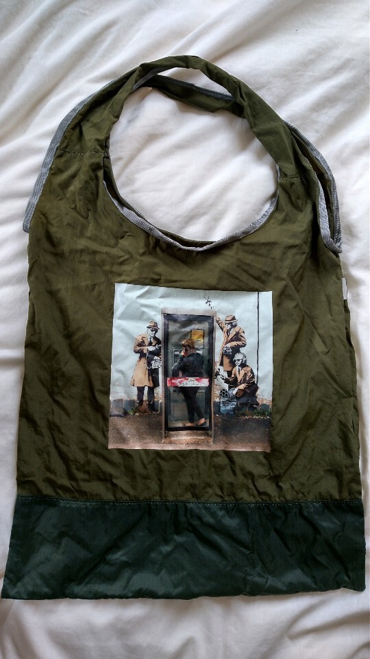 niko and … Brandalisedコラボエコバッグ カラー:Liberty Girl(05)+カラー:Spy Booth(04)2枚セット 2回短時間使用のみ状態良好拍卖