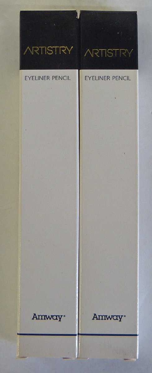 ☆保管品!Amway アムウェイ ARTISTRY アーティストリー アイライナーペンシル ダークブラウン【A-7605-J】2個セット ②☆拍卖