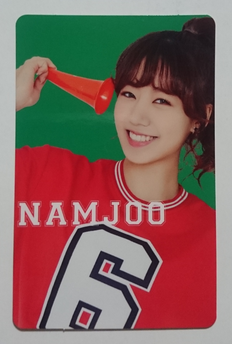 Apink ナムジュ サマータイム! トレカ チアver. 緑 即決 トレーディングカード Namjoo 日本盤 エーピンク SUMMERTIME フォトカード拍卖
