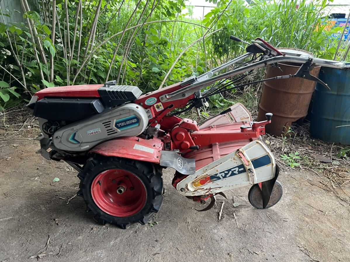 ヤンマー 耕運機 YTA601S 6.0馬力 セル リコイル ディーゼル拍卖