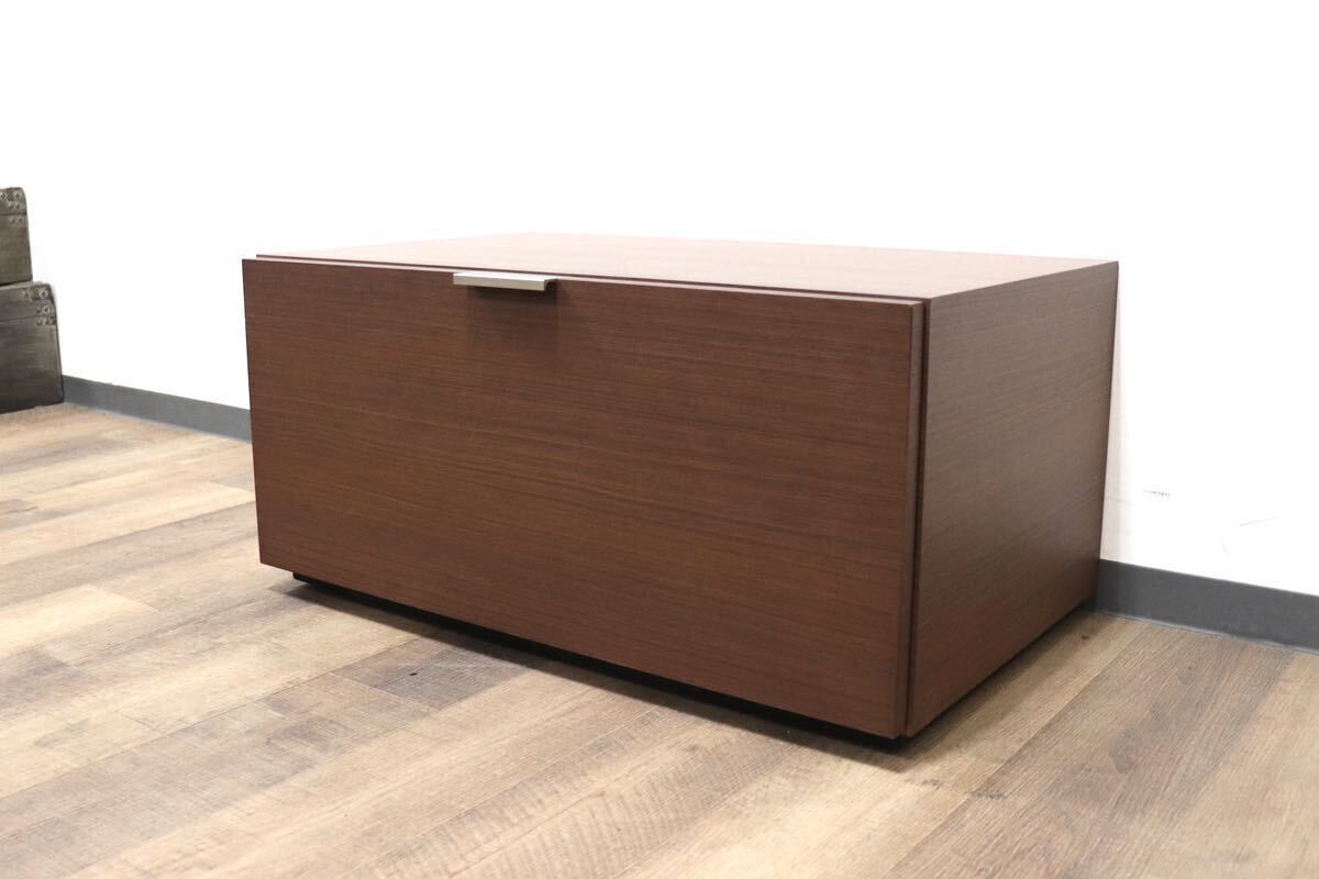 GMHS94A○arflex / アルフレックス C.C.C キャビネット 収納家具 ウォールナット カルロ・コロンボ イタリアモダン 定価約25万 廃番 展示品拍卖