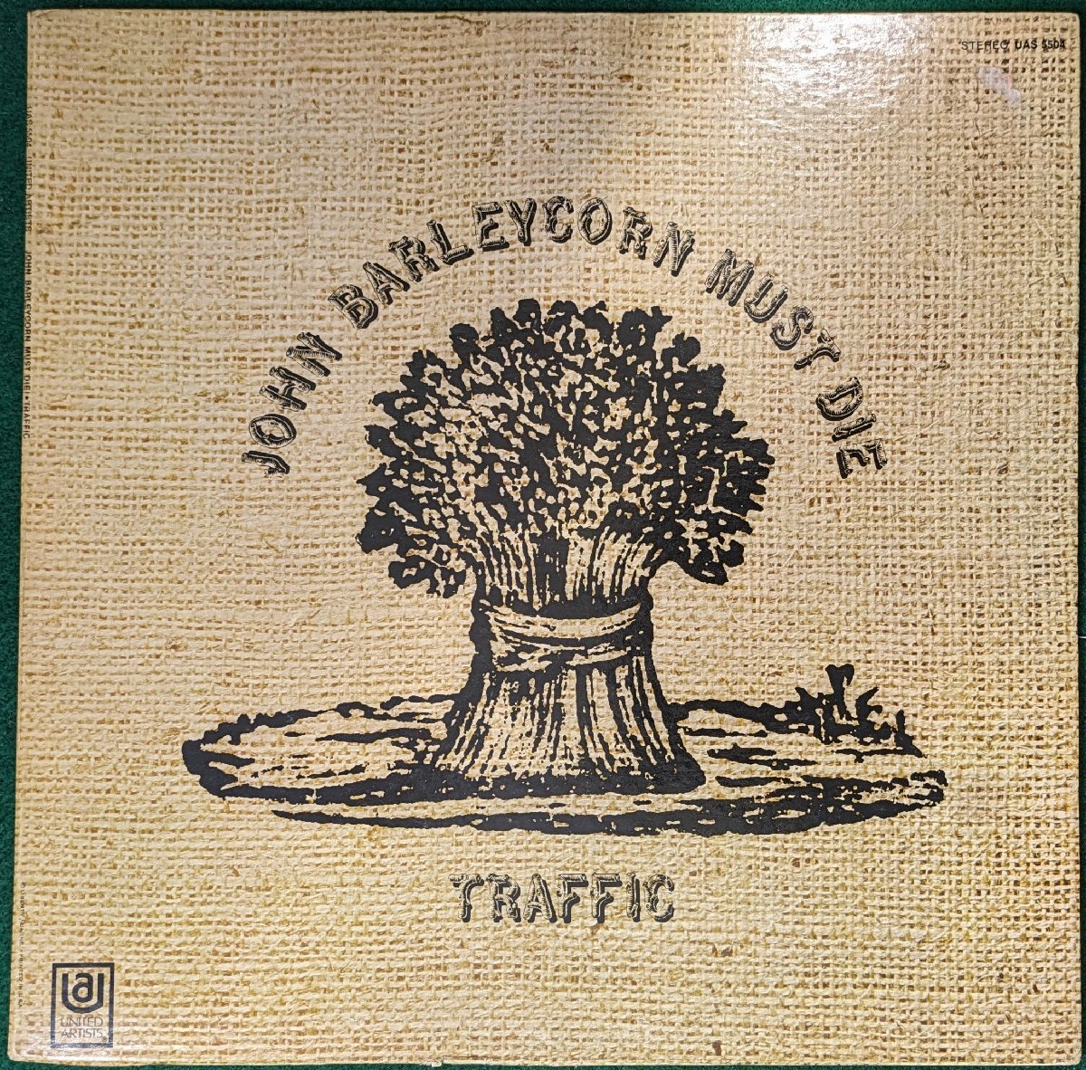 米盤★中古LP「JOHN BARLEYCORN MUST DIE / ジョン・バーレイコーン・マスト・ダイ」TRAFFIC / トラフィック拍卖