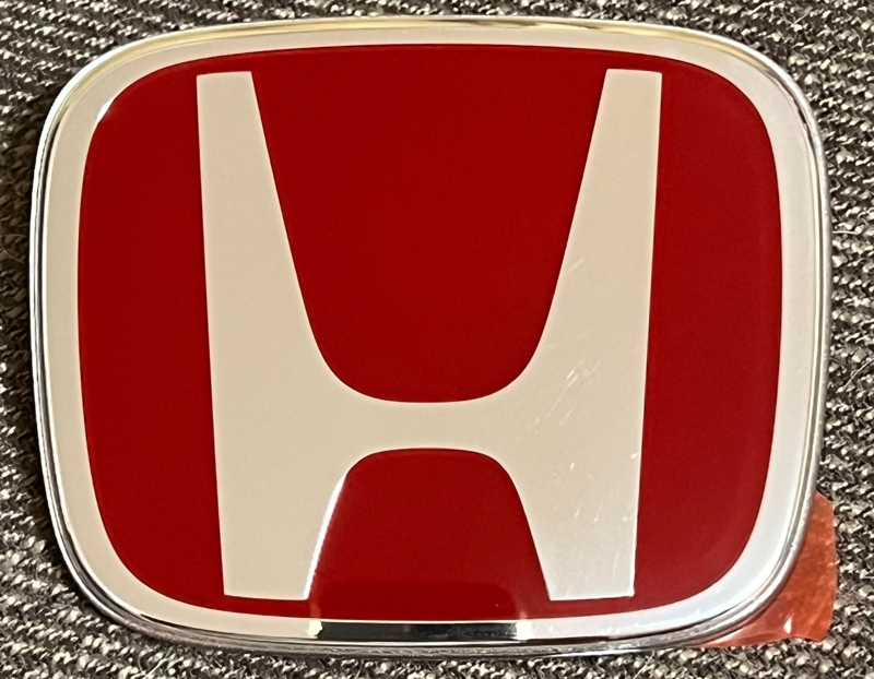 新品 純正品 HONDA ホンダ エンブレムリヤー NH704M スーパープラチナM用 シビック FD2拍卖
