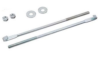 汎用バッテリーホールドダウン用Jボルト 押え 金具 固定 ステー フレーム ブラケット アメ車 シボレー フォード拍卖