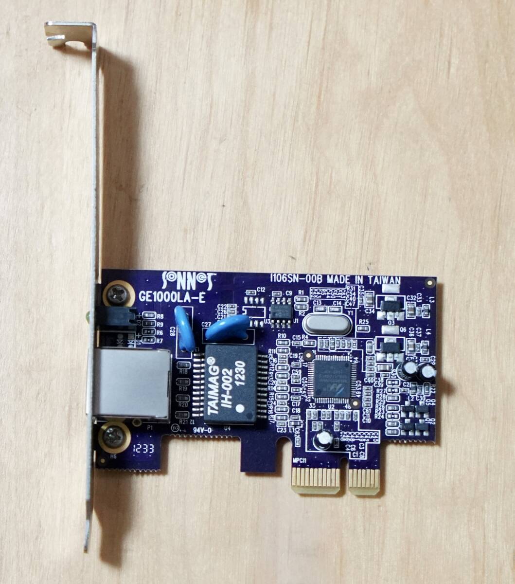 カスタムパーツ 高性能!SONNET GE1000LA-E 2008〜2012MacPro対応 OS X10.4.11Tiger〜macOS 10.14.6Mojave対応拍卖