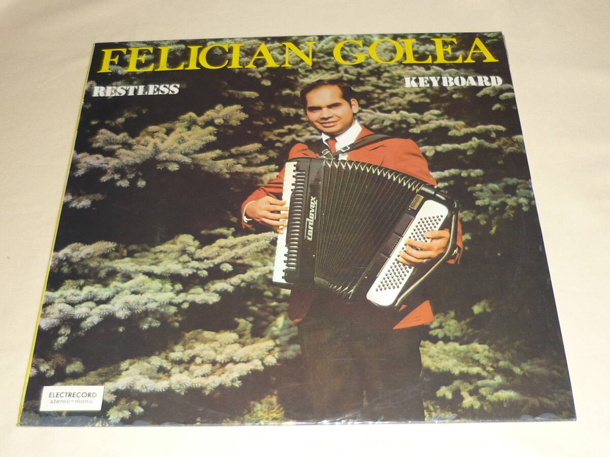 直筆サイン入り ~ Felician Golea / Restless Keyboard ~ Romania / 1985年 / Electrecord CS 0183拍卖