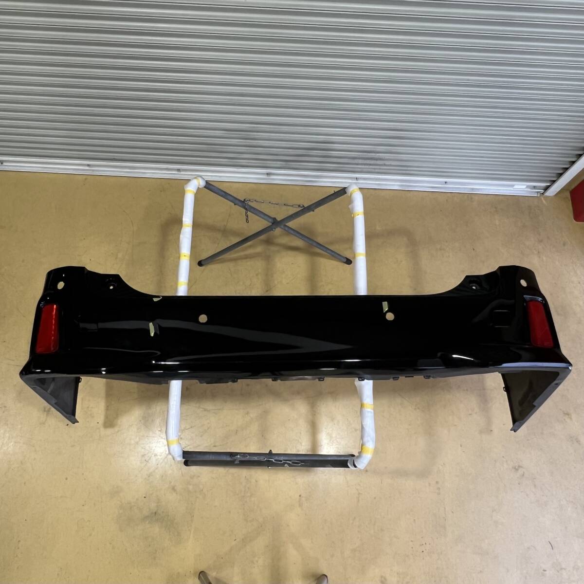 30/30系 アルファード/ALPHARD VELLFIRE/ヴェルファイア 前期 純正 リアバンパー 黒/ブラック AGH30/AGH35 大阪 引き取り歓迎 エアロボディ拍卖