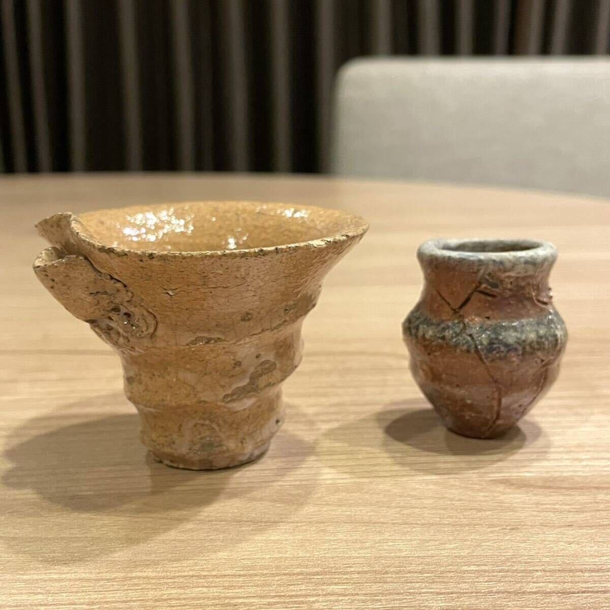 蚤の市で購入 陶器 置き物・オブジェ 壺 器拍卖