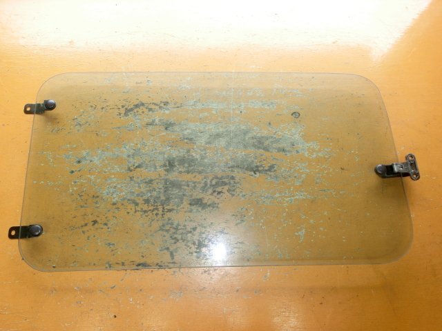 ジムニー 左 クォーター ガラス 平成8年 E-JA22W フィルム張り 1型 20.4万km 即決あり拍卖