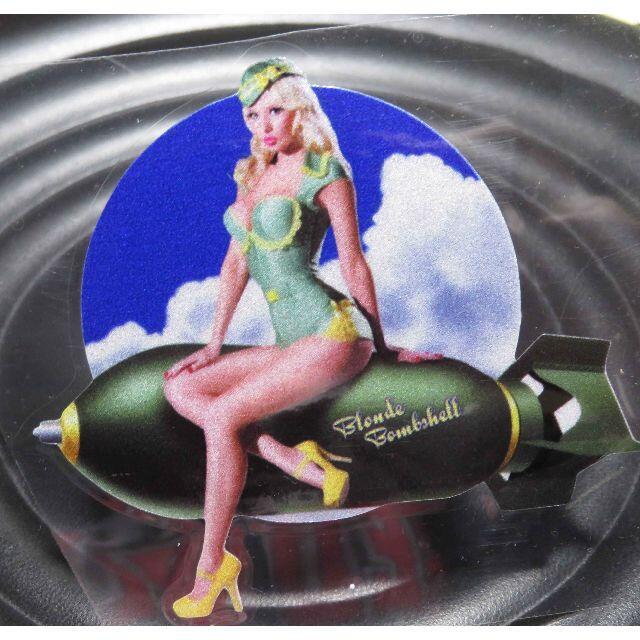 青空弾丸娘ST女性兵士グラビア美女アメリカ ミサイルステッカー■新品 シール防水■オートバイ 自動車 ノートパソコン DIY貼付拍卖