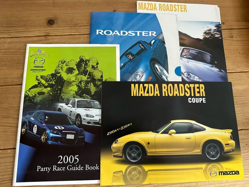 マツダ ロードスター Mazda roadster 2000.2003年roadster COUPE クーペ カタログ 2005年 NR-A レースガイド party race Guide book RX-8拍卖