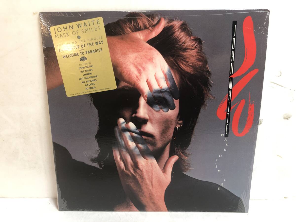 40503S 美盤 US盤 12inch LP★JOHN WAITE/MASK OF SMILES/WELCOME TO PARADISE★ST-17164拍卖