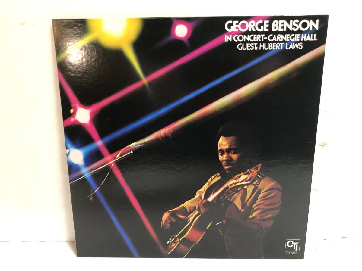 40512S 美盤 12inch LP★ジョージ・ベンソン/GEORGE BENSON/IN CONCERT-CARNEGIE HALL★GP-3085拍卖