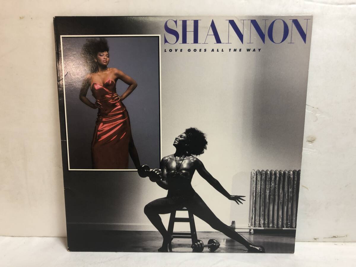 40527S US盤 12inch LP★SHANNON/LOVE GOES ALL THE WAY★81658-1拍卖