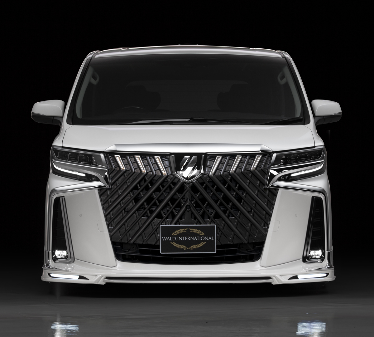 ☆ WALD EXECUTIVE LINE 30アルファード フロントグリル (ガンメタリック塗装) ☆拍卖