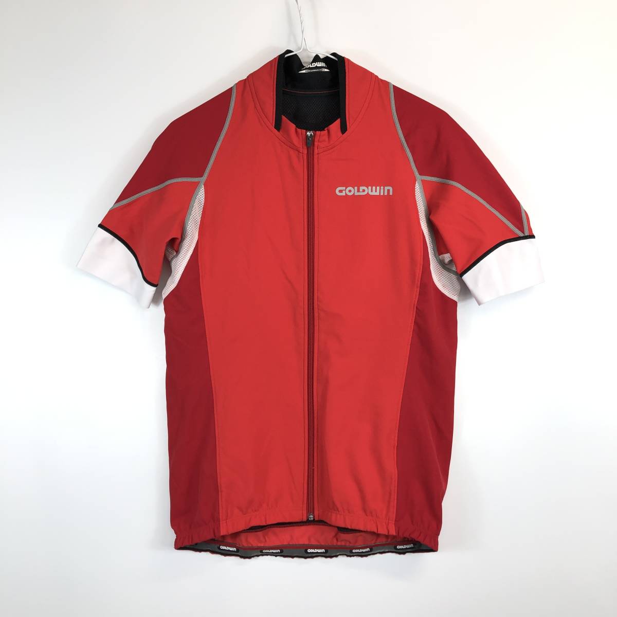 GOLDWIN ゴールドウイン 半袖サイクルジャージ レッド拍卖