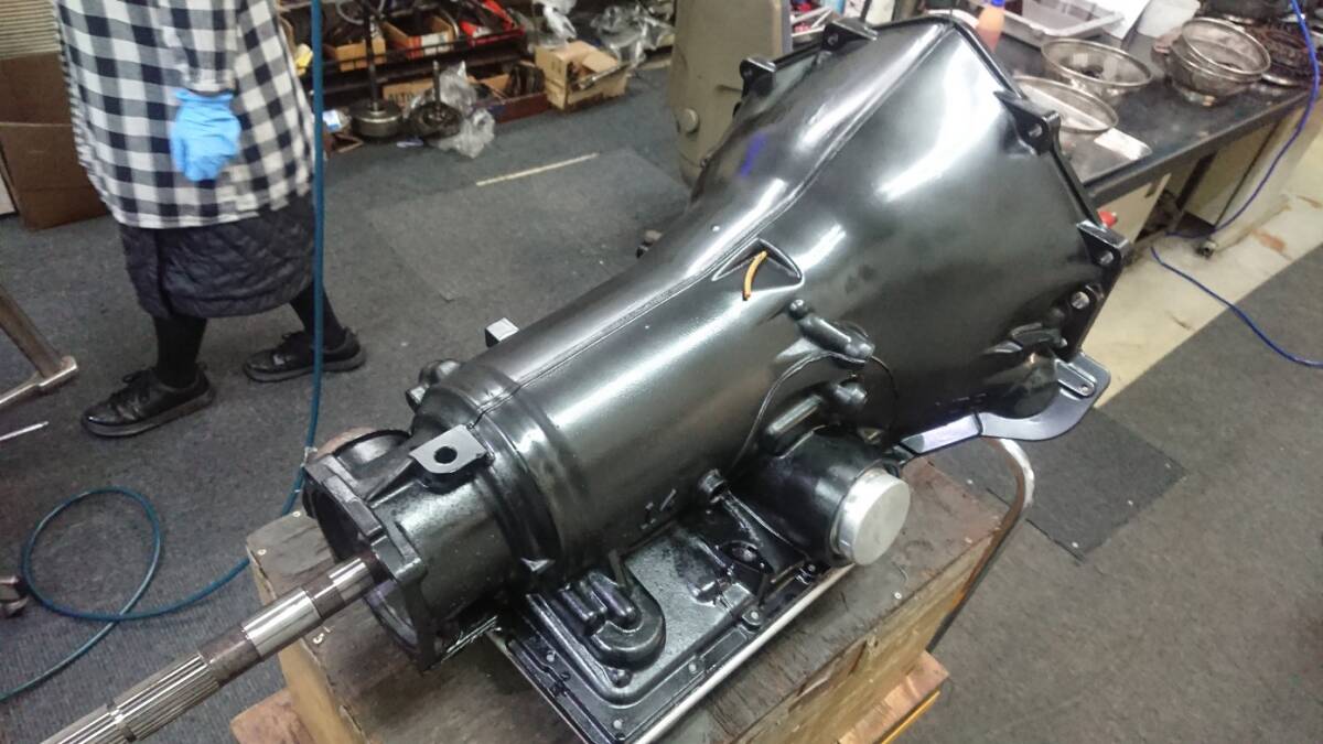 本国輸入より安 保証付 特価 700R4換装キット ペラシャフト加工等全て含めた特別価格 同型コア無OK ジャンクミッション下取可能拍卖