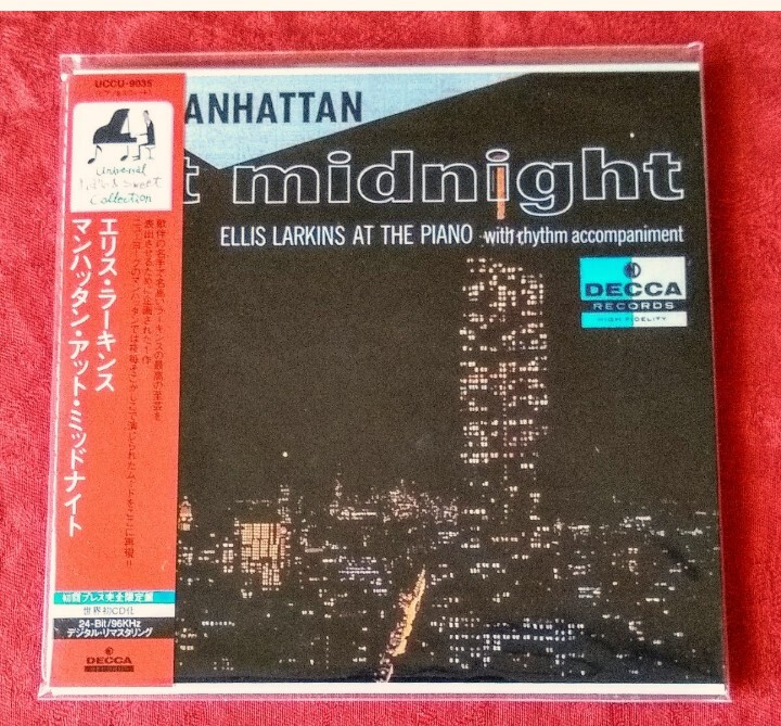 ELLIS LARKINS AT THE PIANO With Rhythm Accompaniment / MANHATTAN AT MIDNIGHT拍卖