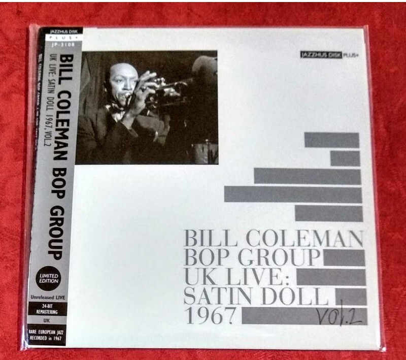BILL COLEMAN BOP GROUP / UK LIVE:SATIN DOLL 1967, VOL.2拍卖