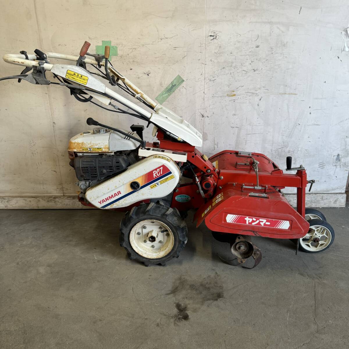 (U)★岐阜発 実働 △ ヤンマー △ RC7 / 管理機 / 耕運機 / 農用トラクター / 歩行型 / 現状品 R6.5/18★拍卖