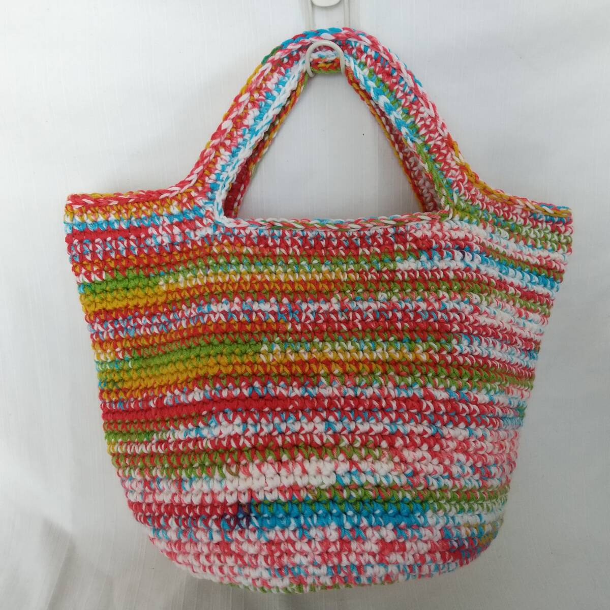 ハンドメイド 手編み *カラフルバッグ* og拍卖
