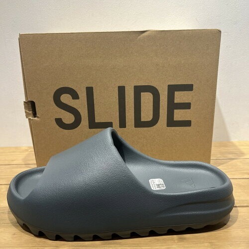 ADIDAS YEEZY SLIDE "SLATE MARINE" ID2349 SIZE-23.5cm アディダス イージー スライド拍卖