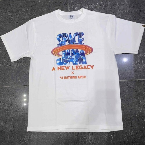 A BATHING APE 21ss SPACE JAM TEE XLサイズ アベイシングエイプ スペースジャム半袖Tシャツ BAPE拍卖