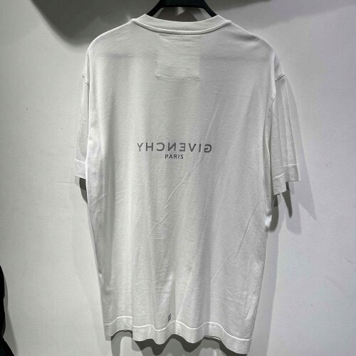 GIVENCHY REVERSE SLIM COTTON TEE Size-XL BM71653Y6B ジバンシィ スリム リバース コットン拍卖