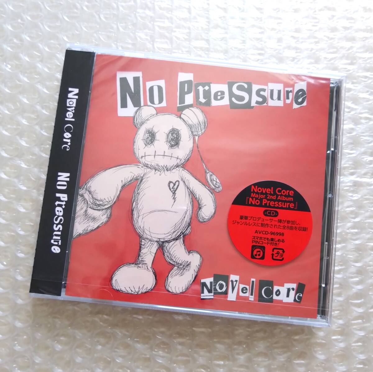 【新品未開封】 Novel Core / No Pressure(通常盤) Plessure 結婚式拍卖