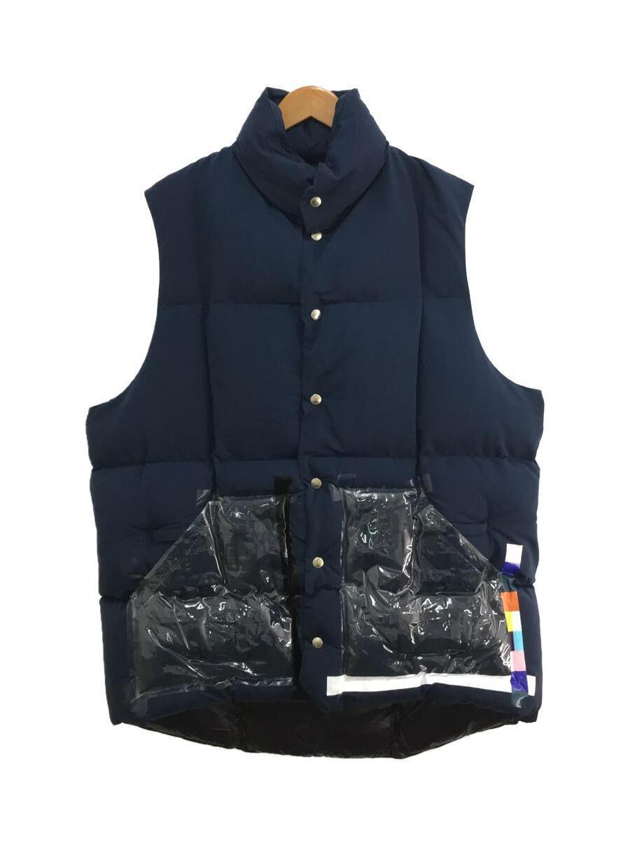 TAKAHIROMIYASHITA TheSoloist.◆oversized mountain vest./ダウンベスト/48/コットン/NVY/SJ.0010SS22//拍卖