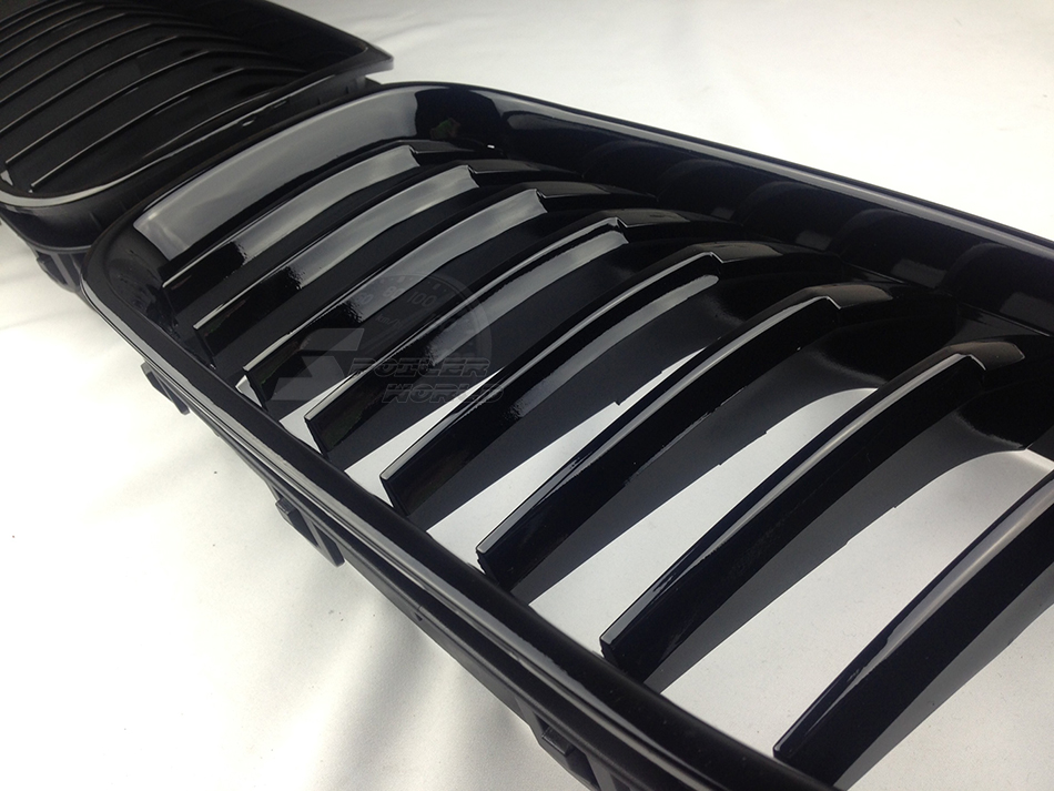 純正交換用 左右セット 取付簡単 在庫有 BMW F06 F12 F13 フロントグリル 艶有黒 光沢黒 2012-2017拍卖