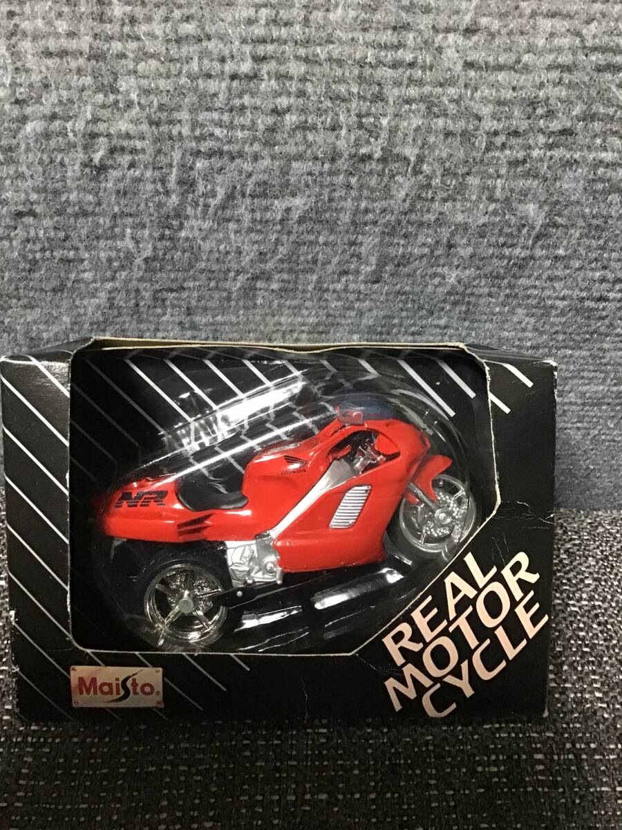 1/18 REAL MOTOR CYCLE HONDA NR リアルモーターサイクル ダイキャスト バイク ミニカー オートバイ Maisto マイスト拍卖