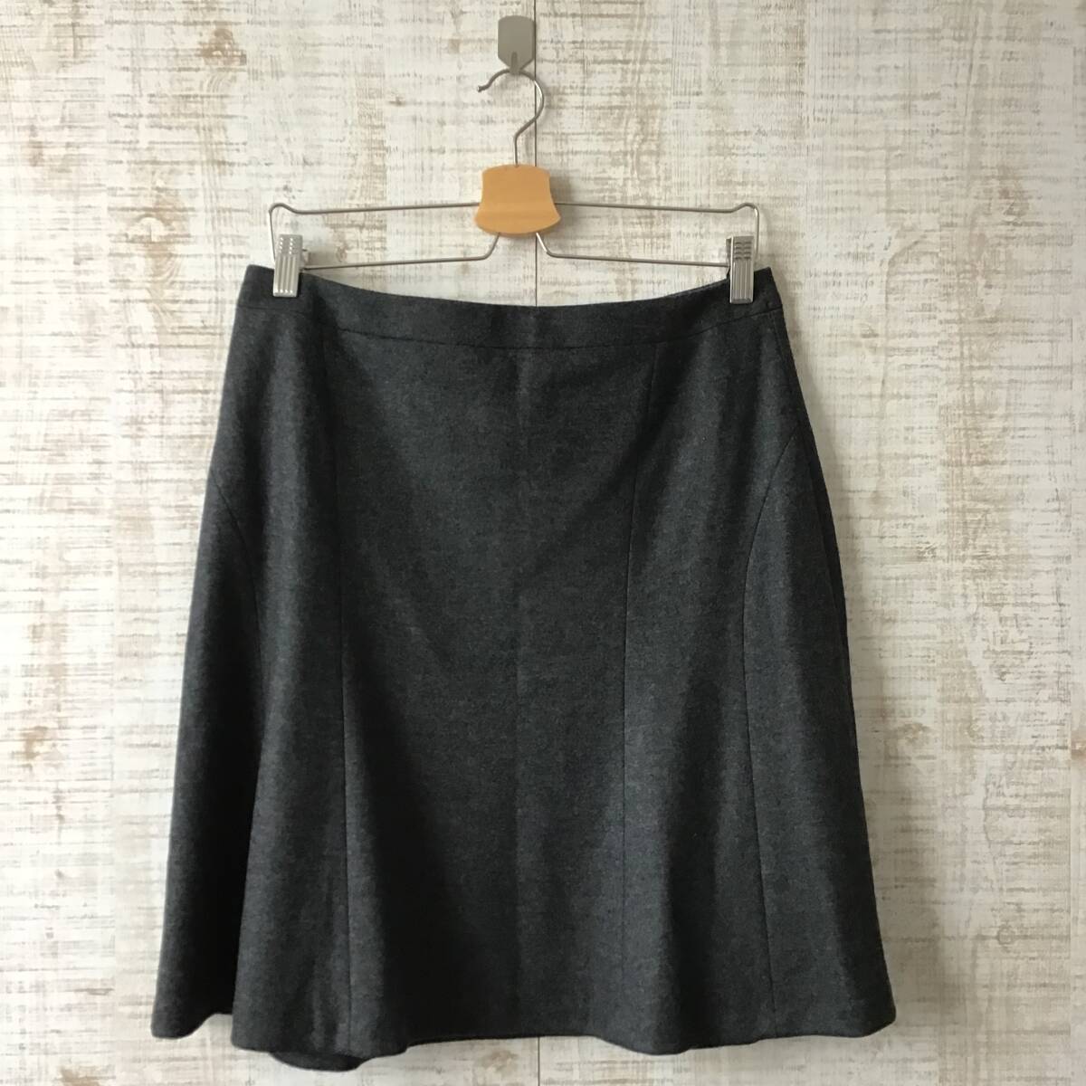 A549◇UNTITLED|アンタイトル ミニスカート グレー サイズL拍卖