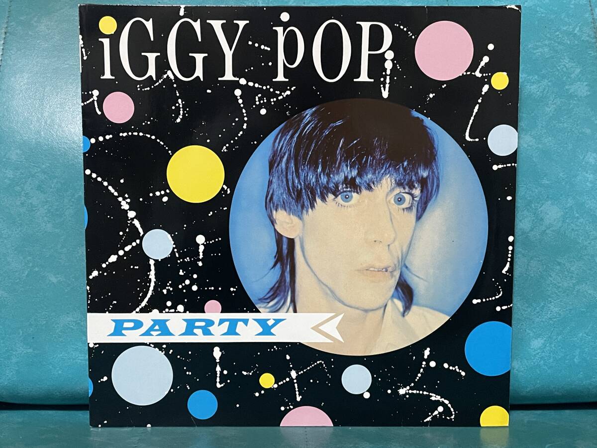 美盤 ドイツ盤 独 LP IGGY POP / PARTY レコード ARISTA 203806 イギー・ポップ パーティー ダンスロック IVAN KRAL アイヴァン・クラール拍卖
