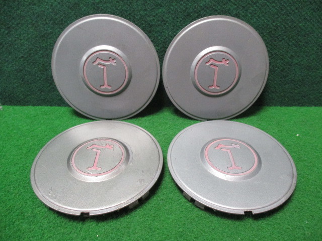 e129 メーカー名不明 ホイールセンターキャップ 4枚拍卖