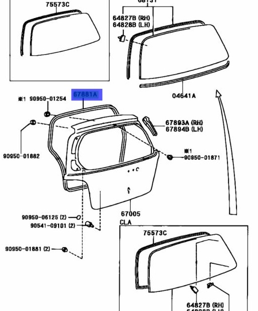 ★新品 未使用★トヨタ純正部品 ヴィッツ バック ドア ウエザストリップ ウェザーストリップ パネル TOYOTA VITZ NCP1#拍卖
