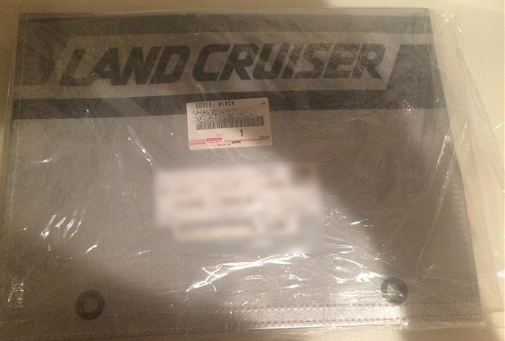 ●新品 未使用●送料無料 トヨタ純正部品 70ランクル ランドクルーザー ウインチカバー TOYOTA LANDCRUISER拍卖