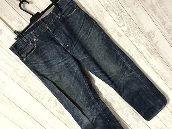 お勧め・【505】LEVI'S リーバイス ビッグE セルビッチ デニム ジーンズ W34 赤耳 希少モデル 拍卖