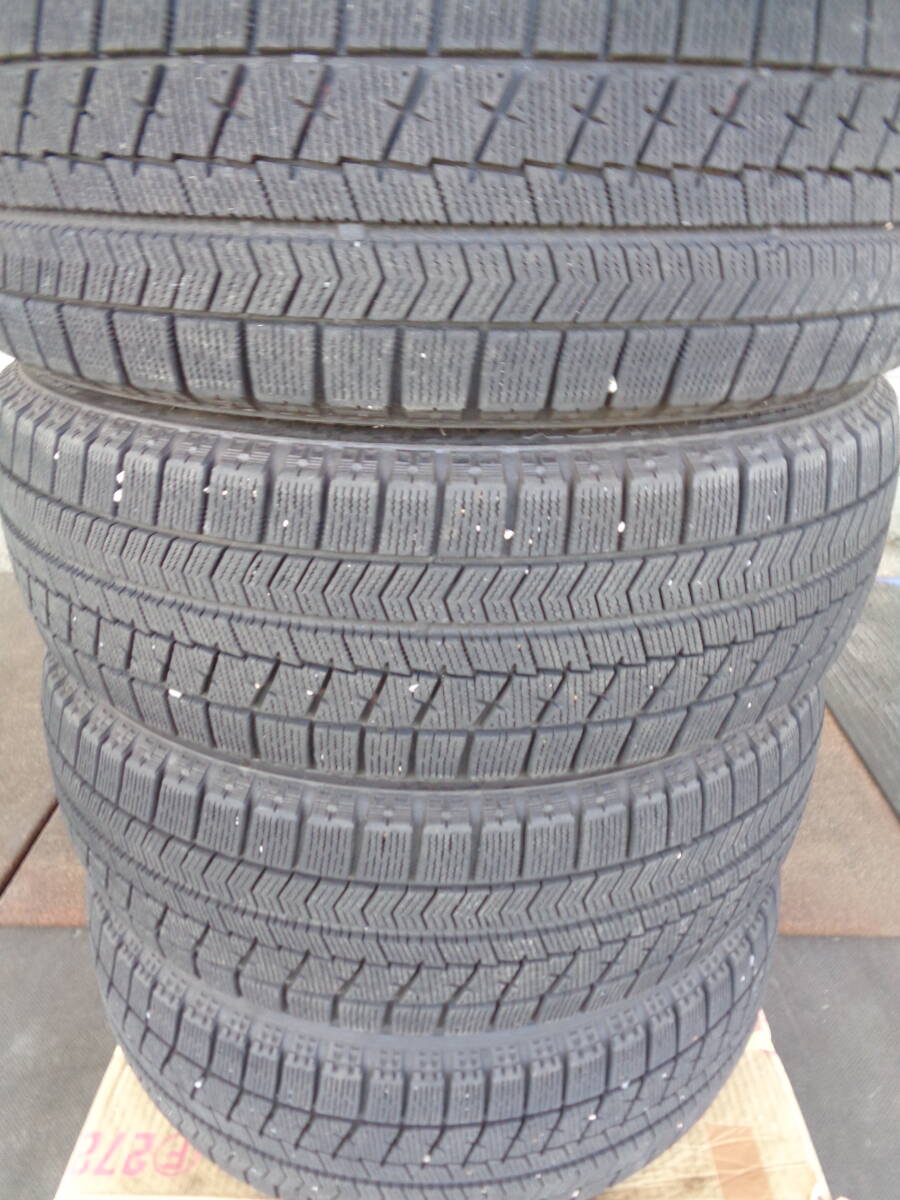 S96 冬用 BSブリザックVRX 185/60R15 中古スタッドレスタイヤ4本拍卖