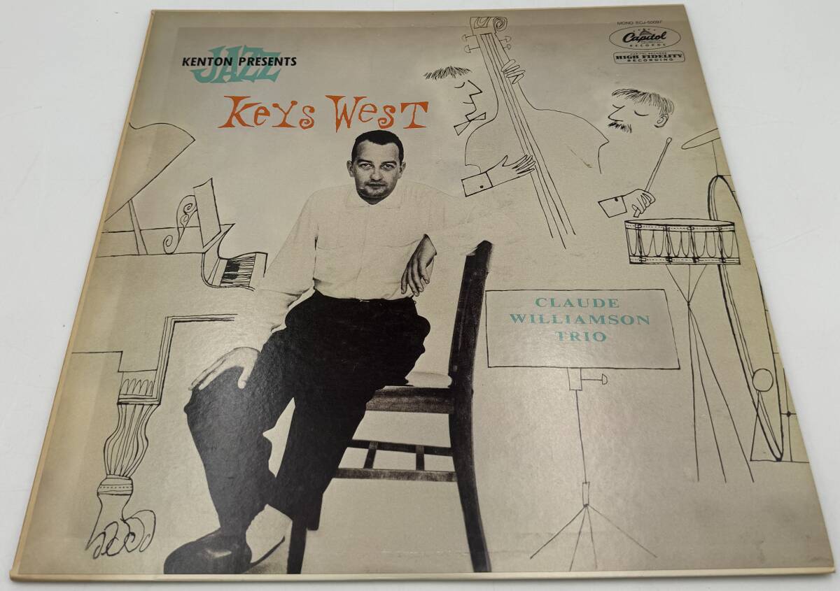 N571 【見本盤】Capitol Claude Williamson Trio/ Kenton presents Jazz Keys West拍卖