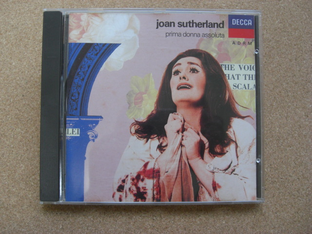 *Joan Sutherland / Prima Donna Assoluta(425 605-2)(輸入盤)拍卖