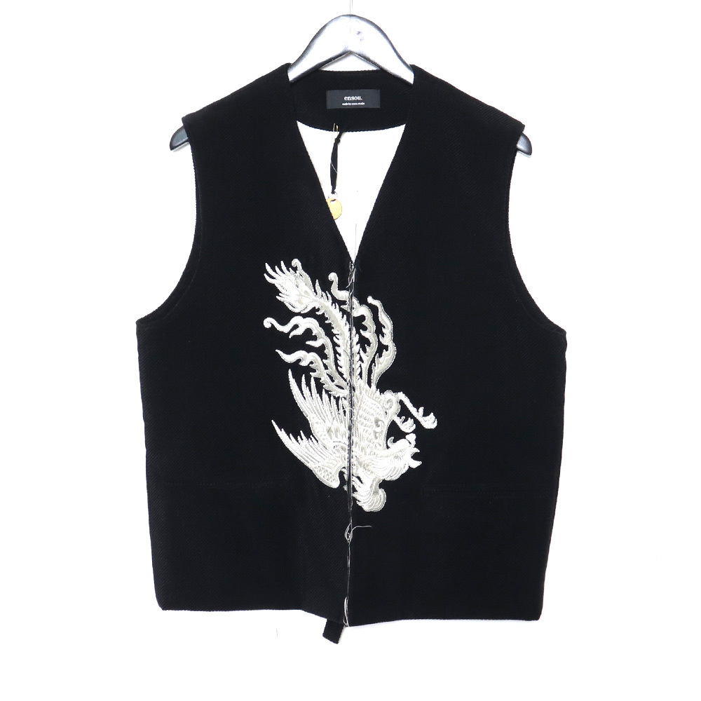 ENSOU. Phoenix Vest Mサイズ ブラック エンソウ フェニックスベスト拍卖